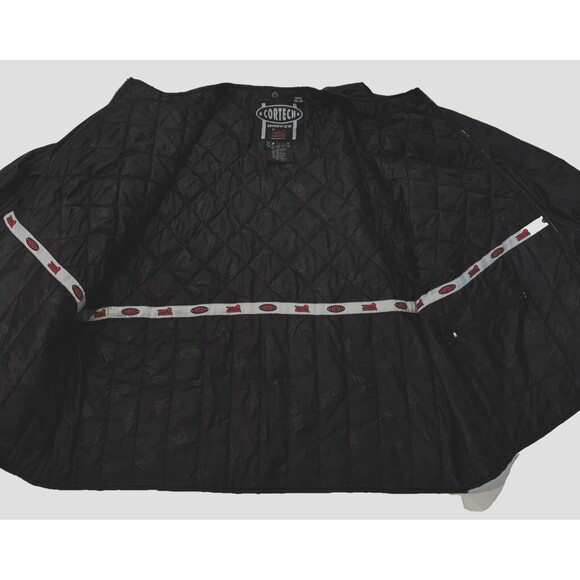 Cortech Men’s 3XL Black Motorcycle Jacket Liner Full Zip Tour Master Riding Gear - Picture 11 of 14